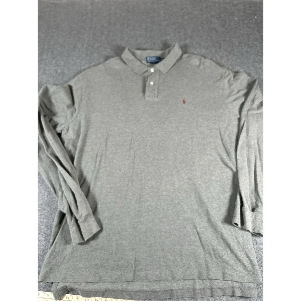 Polo Ralph Lauren Mens Olive Green Polo Shirt Size‎ XXL Red Pony